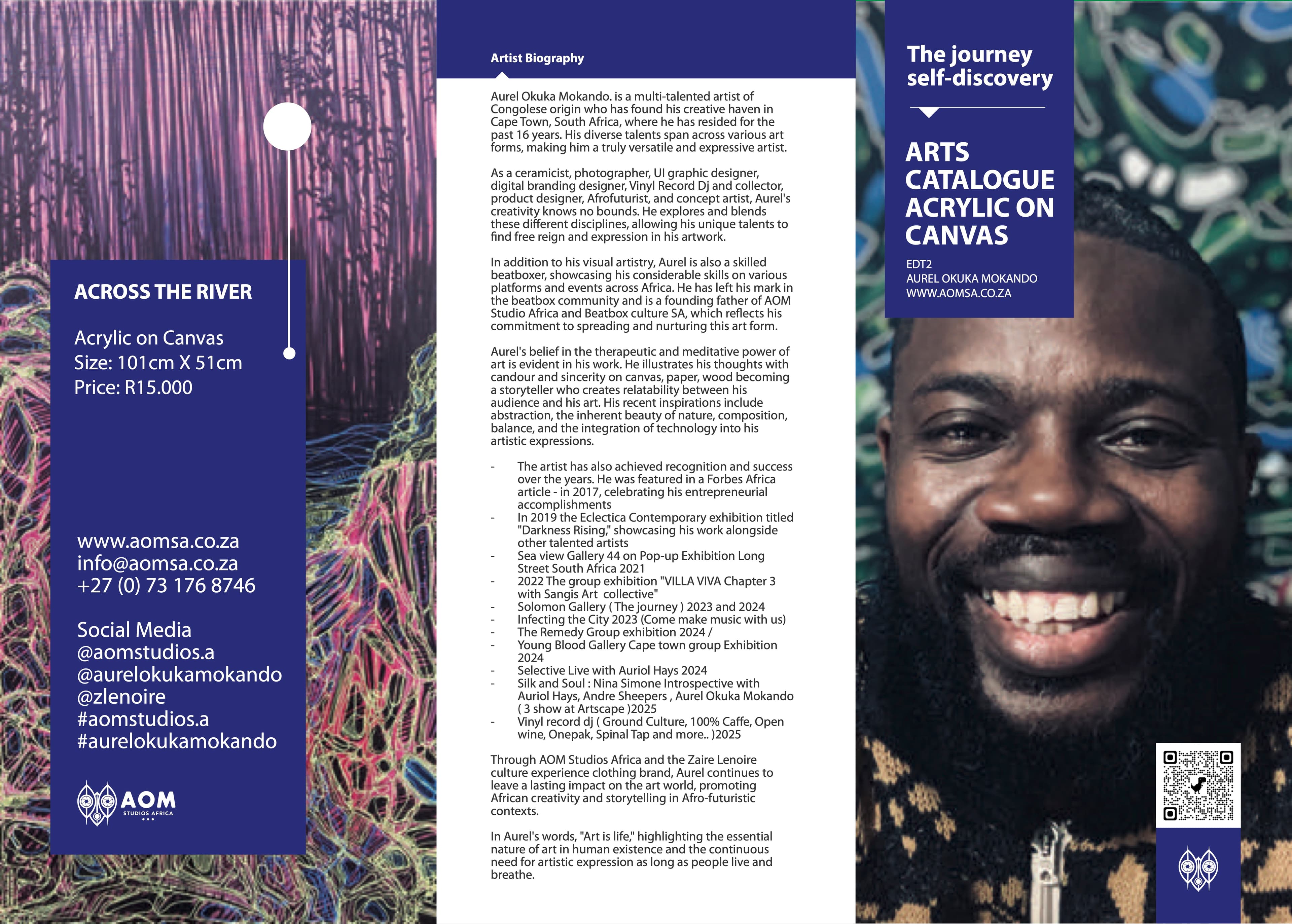 AOM ARTS CATALOGUE - ACRYLIC ON CANVAS